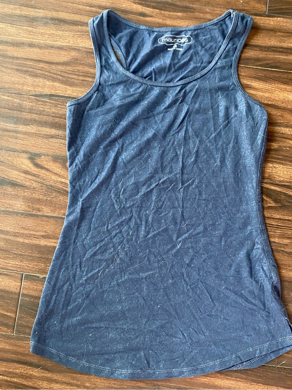 Maurices Navy Blue Scoop Neck Tank Top